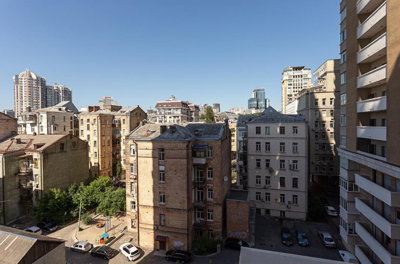 Apartment Elegant Kyiv Exterior foto